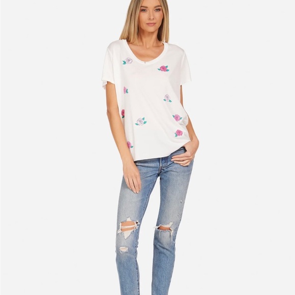 COPY - Lauren Moshi ELARA PINK ROSE SKULL XL - Picture 2 of 4